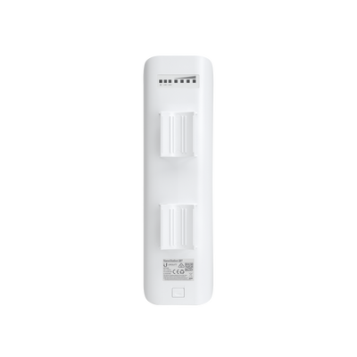 NanoStation airMAX M2 CPE,  hasta 150 Mbps, frecuencia 2 GHz (2412-2462 MHz) con antena integrada de 11 dBi