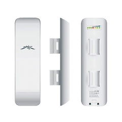 NanoStation airMAX M2 CPE,  hasta 150 Mbps, frecuencia 2 GHz (2412-2462 MHz) con antena integrada de 11 dBi