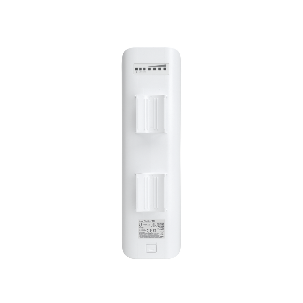 NanoStation airMAX M5 CPE, hasta 150 Mbps, frecuencia 5 GHz (5170-5875 MHz) con antena integrada de 16 dBi