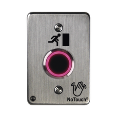 Interruptor IR NoTouch® de Acero Inoxidable, De un solo grupo, Símbolo de puerta