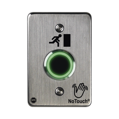Interruptor IR NoTouch® de Acero Inoxidable, De un solo grupo, Símbolo de puerta