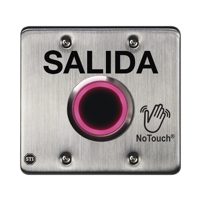 Interruptor IR NoTouch® de Acero Inoxidable, Salida Doble, SALIDA