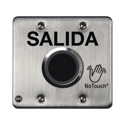 Interruptor IR NoTouch® de Acero Inoxidable, Salida Doble, SALIDA