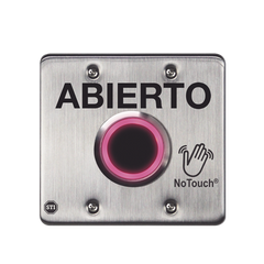 Interruptor IR NoTouch® de Acero Inoxidable, Salida Doble, ABIERTO