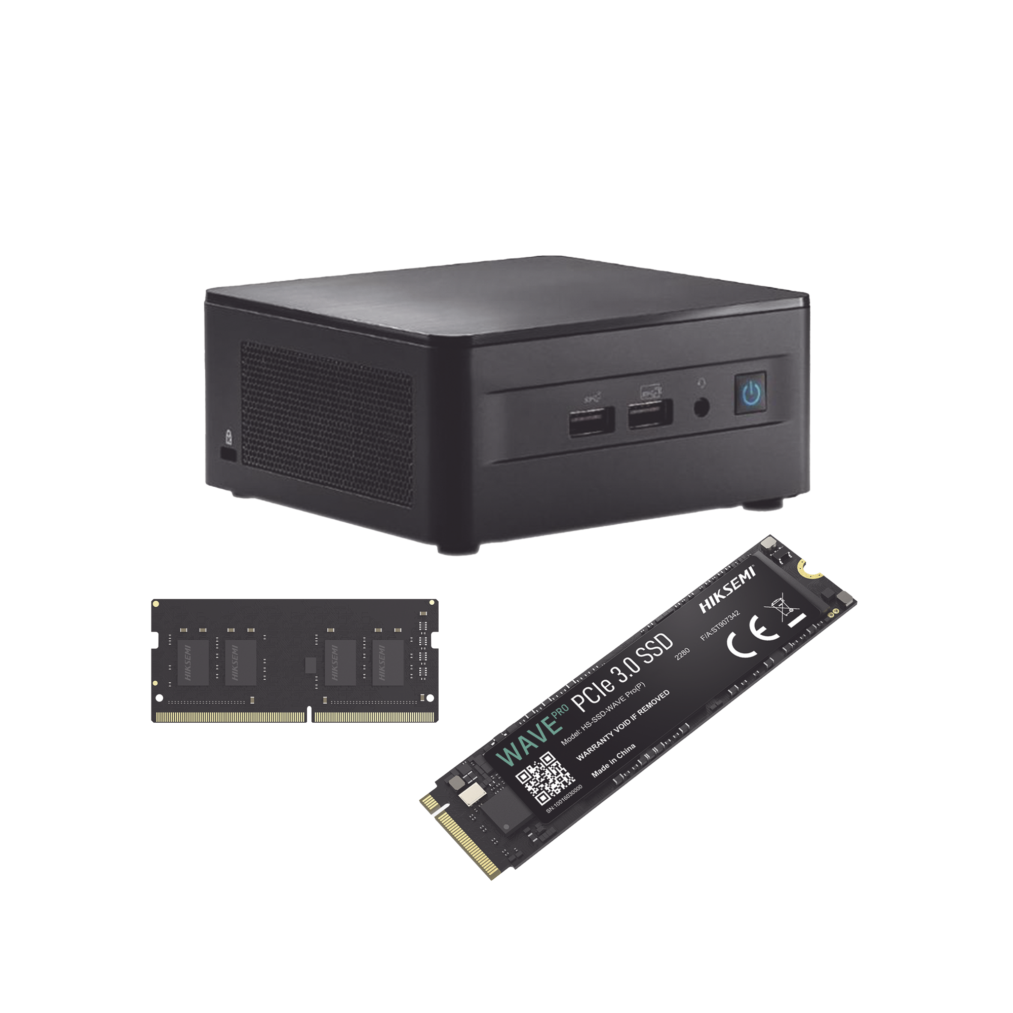ASUS NUC KIT / ESTACION DE TRABAJO / CORE I5 12VA GENERACION / RAM 16GB / SSD 256