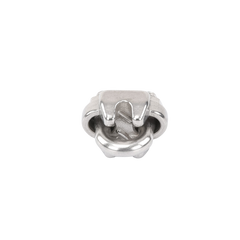Nudo/ Perro/ Abrazadera Acero Forjado para Cable de 1/4", Acero Inoxidable.