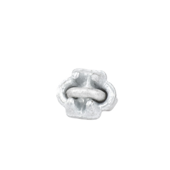 Nudo/ Perro/ Abrazadera Acero Forjado para Cable de 1/8", Galv. por Inmersión en Caliente.