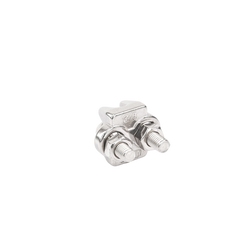 Nudo/ Perro/ Abrazadera Acero Forjado para Cable de 3/8", Acero Inoxidable.