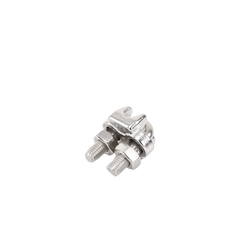Nudo/ Perro/ Abrazadera Acero Forjado para Cable de 5/16", Acero Inoxidable.