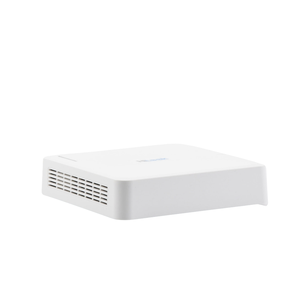 NVR 4 Megapixel (Compatibles con Cámaras AcuSense) / 4 Canales IP / 4 Puertos PoE+ / 1 Bahía de Disco Duro / Salida en Full HD