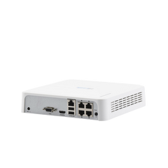 NVR 4 Megapixel (Compatibles con Cámaras AcuSense) / 4 Canales IP / 4 Puertos PoE+ / 1 Bahía de Disco Duro / Salida en Full HD