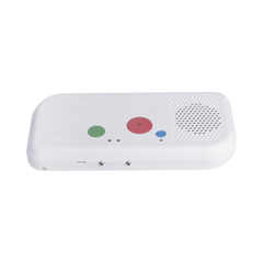 Terminal de Habitación IP / Botón Azul de Llamada a Médico / Lector RFID 125 KHz / SIP / PoE / Compatible con NX1071 y NX1075