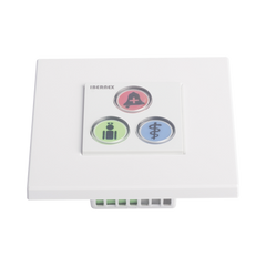 Modulo de 3 Botones iluminados con Lector RFID 125 KHz / Alarma / Cancelar y Código Azul / BUS RS485 / Compatible con NX0019/B, NX1021 y NX0015