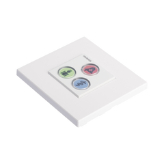 Modulo de 3 Botones iluminados para habitación de Hospital / Alarma / Cancelar y Código Azul / BUS RS485 / Compatible con NX0019/B, NX1021 Y NX0015