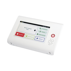 Terminal de Habitación IP / Lector RFID 125 KHz / Audio Bidireccional / SIP / PoE / Pantalla Táctil 7" / Compatible con NX1071 y NX1075