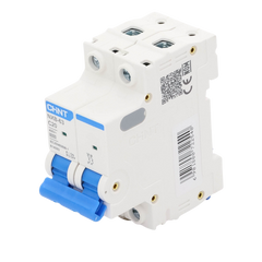 Pastilla para Riel Din, 2 Polos, 20 Amp, Vca:110/415v, 6kA, Catálogo: NXB632PC20, Serie: NXB-63.