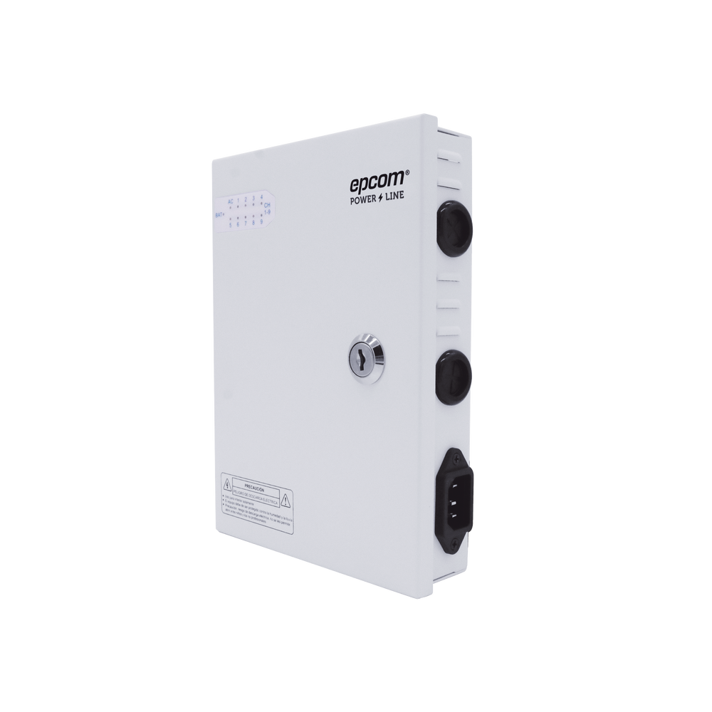 Fuente / 11-15 V / 9 canales / 16 A / Alta tecnología en seguridad / Doble ventilador / Hasta 1.8 Amperes por Salida / Filtro de ruido por canal / Diseño de alta gama.