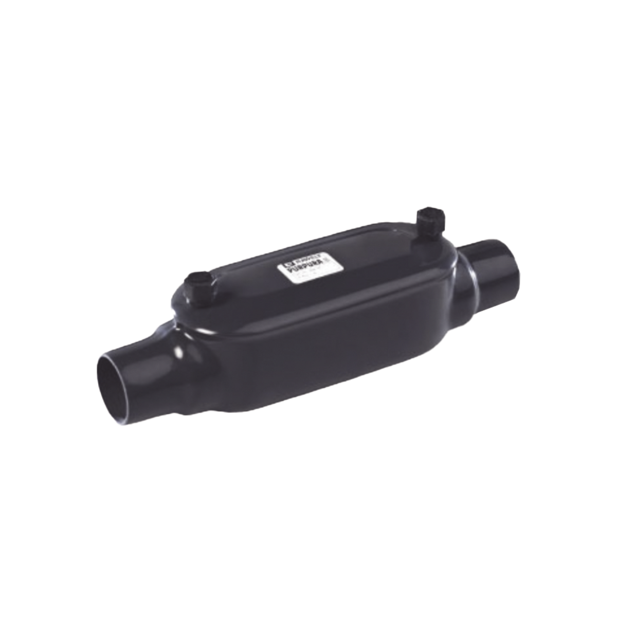 Caja Ovalada tipo C con Recubrimiento Exterior de PVC de 3/4" (19 mm).