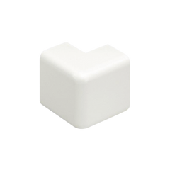 Esquinero exterior, para uso con canaleta LD3, material ABS, Color Blanco Mate