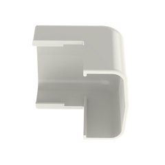Esquinero exterior, para uso con canaleta LD5, material ABS, Color Blanco Mate