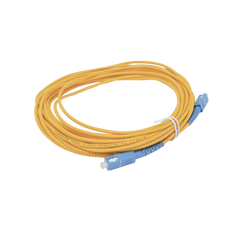 Jumper de Fibra Óptica Simplex, Monomodo, con Conectores SC/UPC-SC/UPC, de 10 Metros (32.81 Pies)