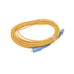 Jumper de Fibra Óptica Simplex, Monomodo, con Conectores SC/UPC-SC/UPC, de 10 Metros