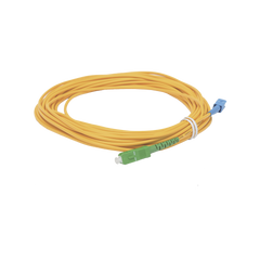 Jumper de Fibra Óptica Simplex, Monomodo, con Conectores SC/UPC-SC/APC, de 10 Metros (32.81 Pies)