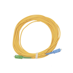 Jumper de Fibra Óptica Simplex, Monomodo, con Conectores SC/UPC-SC/APC, de 10 Metros