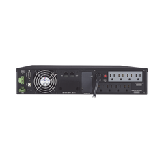 UPS de 1000 VA/900 W, Online Doble Conversión, Entrada 120 Vca NEMA 5-15P, Onda Senoidal Pura, Rack o Torre de 2 UR, Con 8 Tomas NEMA 5-15R