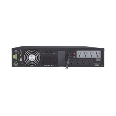 UPS de 1000 VA/900 W, Online Doble Conversión, Entrada 120 Vca NEMA 5-15P, Onda Senoidal Pura, Rack o Torre de 2 UR, Con 8 Tomas NEMA 5-15R
