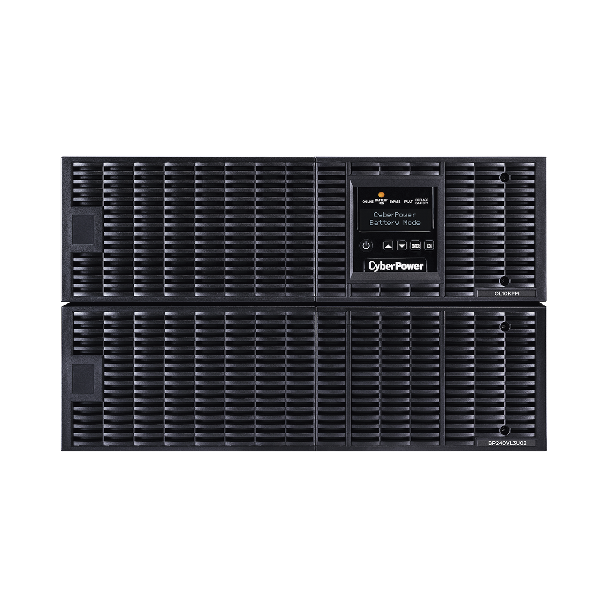UPS de 10000 VA/10000 W, Online Doble Conversión, 200 - 240 Vac de Entrada, 200 - 240 Vac de Salida, Terminal Hardwired, Onda Senoidal Pura, Torre o Rack de 6 UR, Con 3 Tomas NEMA L6-30R