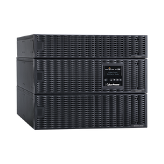 UPS de 10000 VA/10000 W, Online Doble Conversión, 200 - 240 Vac de Entrada, 120 - 240 Vac de Salida, Entrada Hardwired, Onda Senoidal Pura, Torre o Rack de 8 UR, Con 6 Tomas NEMA 5-20R, 3 NEMA L6-30R y Terminal Hardwire