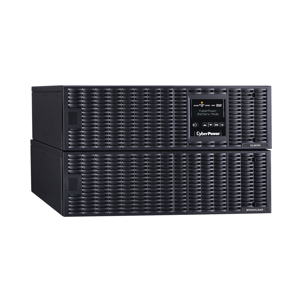 UPS de 6000 VA/5400 W, Online Doble Conversión, 200 - 240 Vac de Entrada NEMA L6-30P, Onda Senoidal Pura, Torre o Rack de 6 UR, Con 2 Tomas NEMA L6-20R y 2 NEMA L6-30R