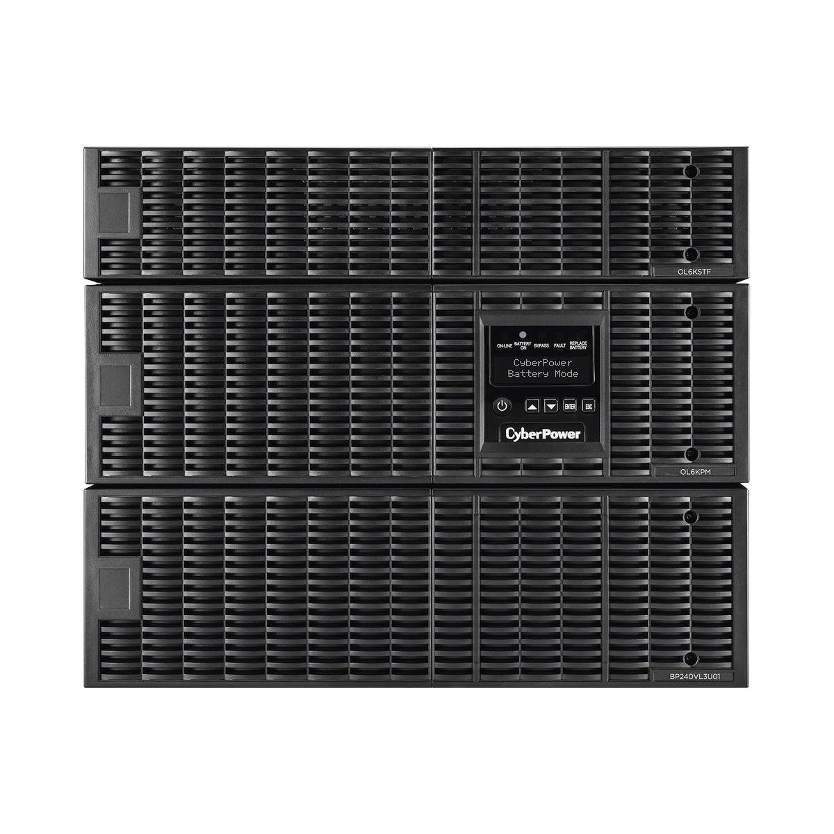 UPS de 6000 VA/5400 W, Online Doble Conversión, 200 - 240 Vac de Entrada NEMA L6-30P, 120 - 240 Vac de Salida, Onda Senoidal Pura, Torre o Rack de 8 UR, Con 6 Tomas NEMA 5-20R, 2 NEMA L6-20R y 1 NEMA L6-30R