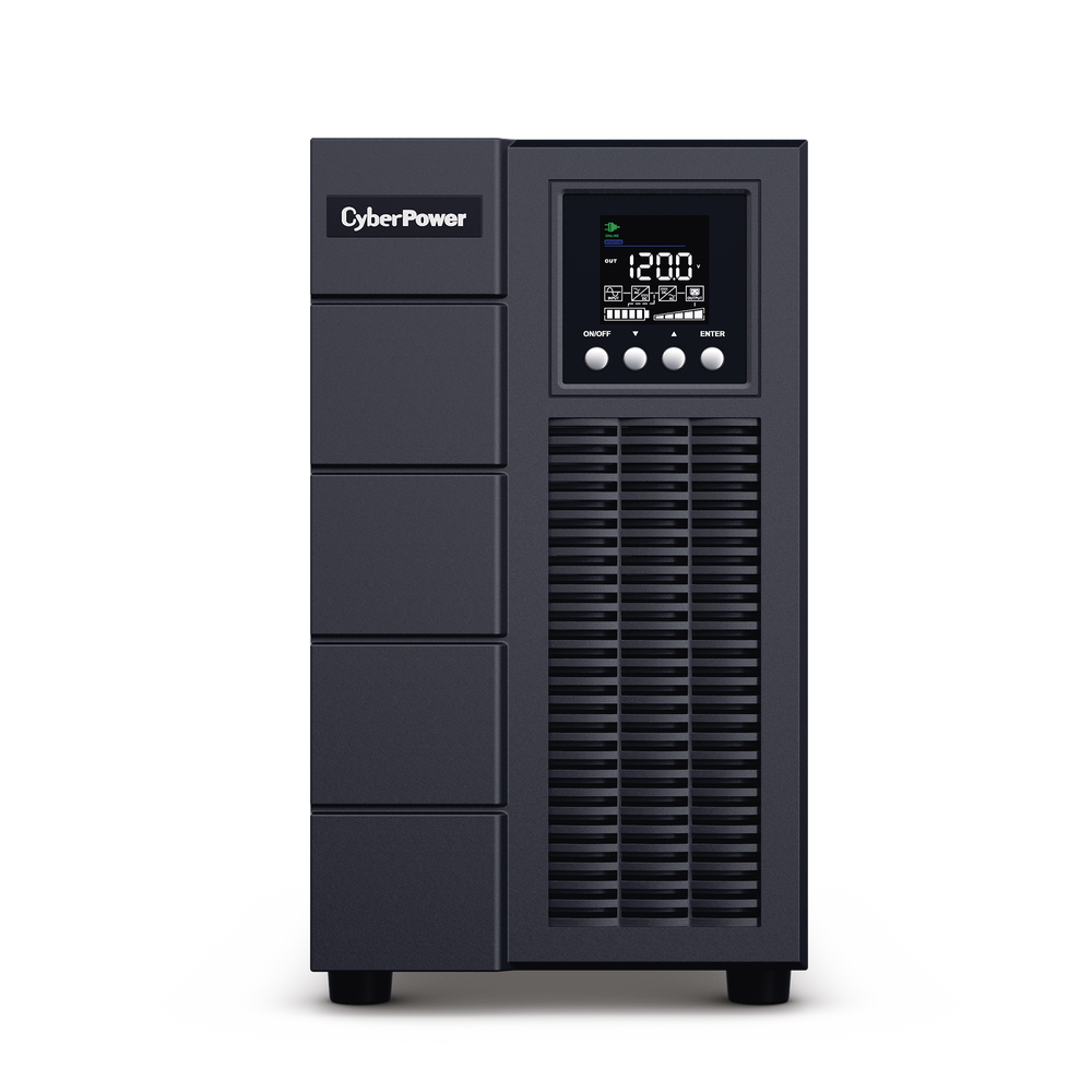 UPS de 3000 VA/2700 W, Online Doble Conversión, Entrada 120 Vca NEMA L5-30P, Onda Senoidal Pura, Tipo Torre, Con 4 Tomas NEMA 5-20R y 1 Block Hardwired