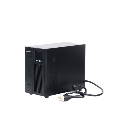 UPS de 3000 VA/2700 W, Online Doble Conversión, Entrada 120 Vca NEMA L5-30P, Onda Senoidal Pura, Tipo Torre, Con 4 Tomas NEMA 5-20R y 1 Block Hardwired