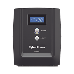 UPS de 1500 VA/900 W, Topología Línea Interactiva, Entrada 120 Vca NEMA 5-15P, y 8 Salidas NEMA 5-15R, Con Regulador de Voltaje (AVR)