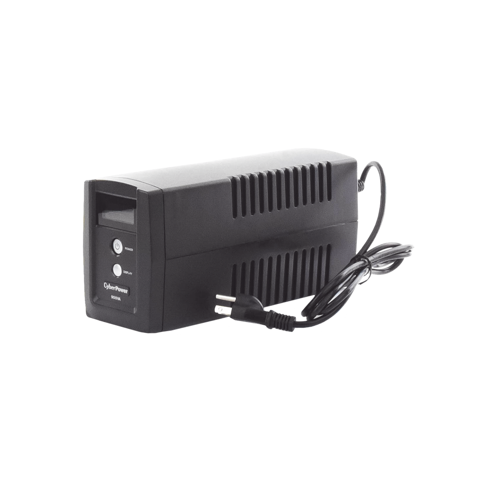 UPS de 900 VA/420 W, Topología Línea Interactiva, Entrada 120 Vca NEMA 5-15P, y 6 Salidas NEMA 5-15R, Con Regulador de Voltaje (AVR)