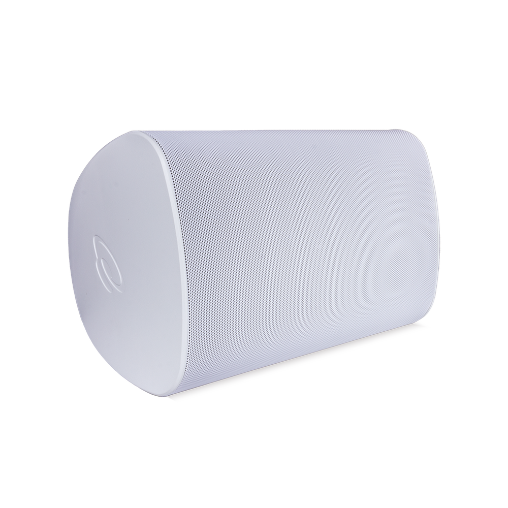 Altavoz Exterior | 2 Vías | Controlador de 6,5" |  Tweeter de 1" |  Radiador que Mejora los Graves | Tecnología de Montaje de Bloqueo Rápido | 120 W | 8&Omega; | Blanco