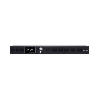 UPS de 500 VA/300 W, Topología Línea Interactiva, Entrada 120 Vca NEMA 5-15P, Tipo Rack 1 UR, Con 6 Tomas NEMA 5-15R
