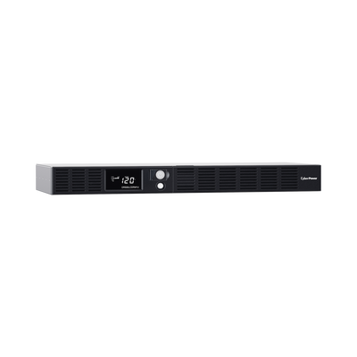UPS de 500 VA/300 W, Topología Línea Interactiva, Entrada 120 Vca NEMA 5-15P, Tipo Rack 1 UR, Con 6 Tomas NEMA 5-15R