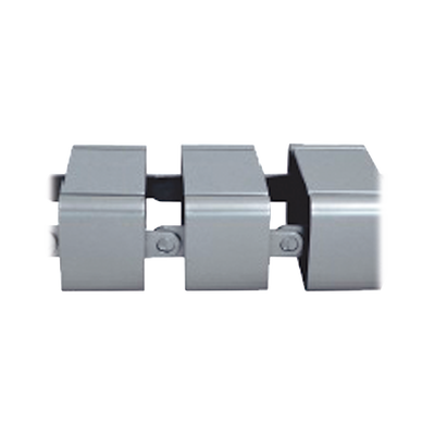 Organizador de cables vertical articulado, ideal para llevar los cables del piso a mesa o a la cubierta del escritorio de manera segura