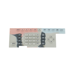 Membrana Elastomérica "Touch Pad" para Monitor de Servicio Ramsey COM-3010.
