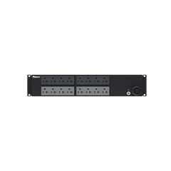 PDU Básico para Distribución de Energía, Enchufe de Entrada NEMA L5-30P, Con 16 Contactos NEMA 5-20R, Instalación Horizontal de 19in, 2 UR, 30 Amp, 120 Vca