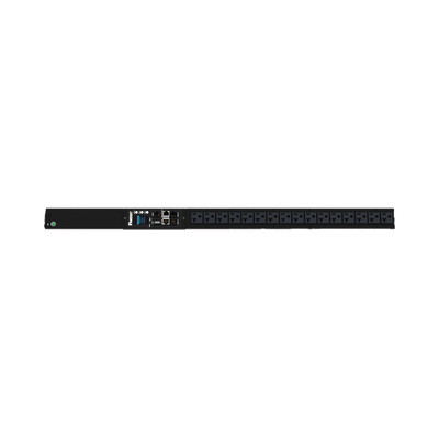 PDU G6 Monitoreable (MI) para Distribución de Energía, Enchufe de Entrada NEMA 5-15P, Con 16 Salidas NEMA 5-20R, de Instalación Vertical, 120 Vca, 15 Amp