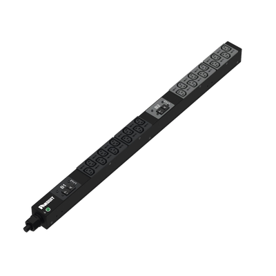 PDU Básico para Distribución de Energía, Enchufe de Entrada NEMA L6-30P, Con 20 Salidas C13, de Instalación Vertical, 208 Vca, 30 Amp