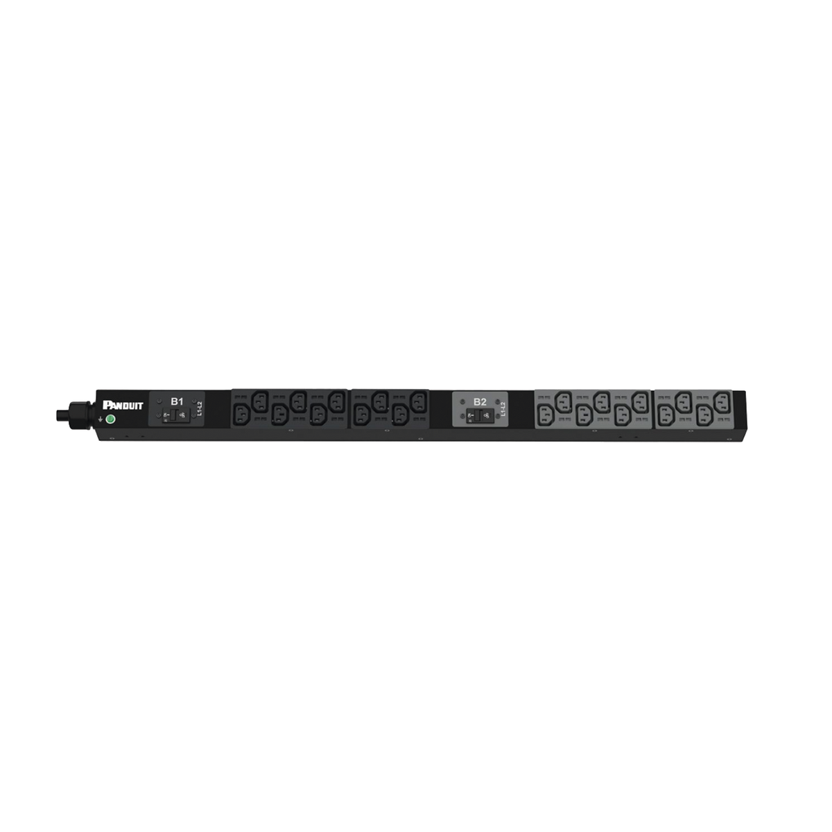PDU Básico para Distribución de Energía, Enchufe de Entrada NEMA L6-30P, Con 20 Salidas C13, de Instalación Vertical, 208 Vca, 30 Amp