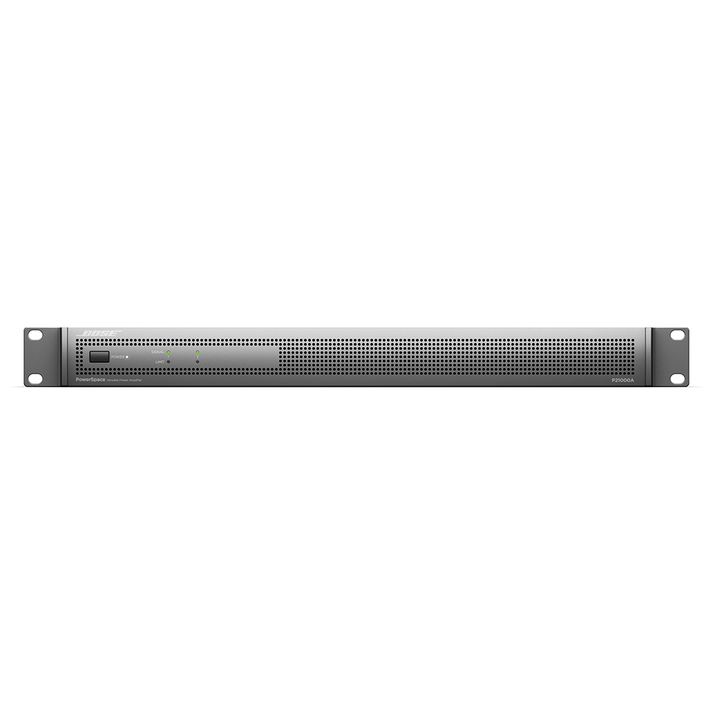 Amplificador Powerspace | 2x1000w | Alta y Baja Impedancia | Interfaz Amplink | Salidas I-Share