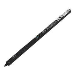 PDU Monitoreable (MI) para Distribución de Energía, Enchufe de Entrada NEMA L21-30P, Con 18 Salidas C13 y 6 C19, de Instalación Vertical, 208 Vca, 30 Amp