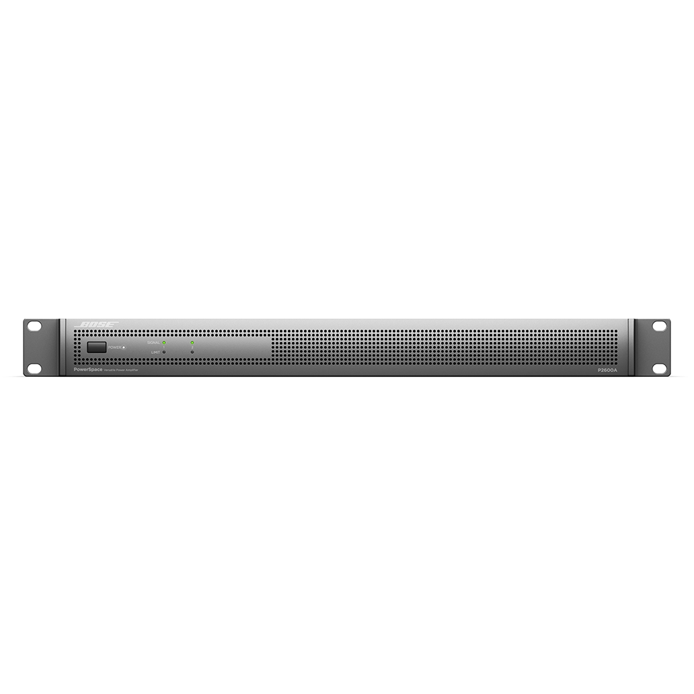 Amplificador Powerspace | 2x600w | Alta y Baja Impedancia | Interfaz Amplink | Salidas I-Share